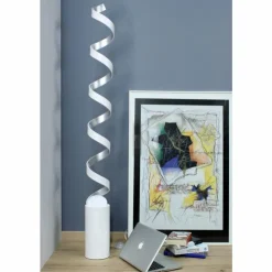 Luce Design Lampadaires Et Lampes Sur Pied|Lampadaire Rezat LED Argenté, Blanc, 1 lumière