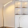 hofstein Lampadaires Et Lampes Sur Pied|Lampadaire Santa Marta LED Nickel mat, 1 lumière