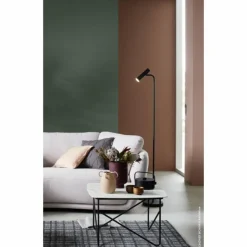 SCHÖNER WOHNEN-Kollektion Éclairage Led|Lampadaire STINA LED Noir, 1 lumière