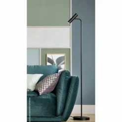 SCHÖNER WOHNEN-Kollektion Éclairage Led|Lampadaire STINA LED Noir, 1 lumière