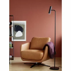 SCHÖNER WOHNEN-Kollektion Éclairage Led|Lampadaire STINA LED Noir, 1 lumière