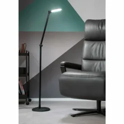 SCHÖNER WOHNEN-Kollektion Lampadaires Et Lampes Sur Pied|Lampadaire Office LED Noir, 1 lumière