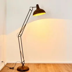 hofstein Lampadaires Et Lampes Sur Pied|Lampadaire Sharif Rouille, 1 lumière