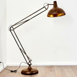 hofstein Lampadaires Et Lampes Sur Pied|Lampadaire Sharif Rouille, 1 lumière
