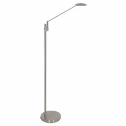 Luminaires Steinhauer Éclairage Led|Lampadaire Steinhauer Daphne LED Acier brossé, 1 lumière