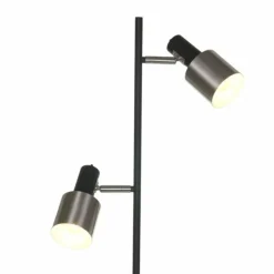 Luminaires Steinhauer Lampadaires Et Lampes Sur Pied|Lampadaire Steinhauer Fjorgard Noir, 2 lumières