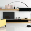 Luminaires Steinhauer Lampadaires Et Lampes Sur Pied|Lampadaire Steinhauer Lilac Noir, 1 lumière