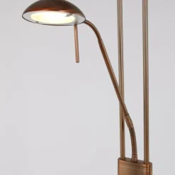 Luminaires Steinhauer Éclairage Led|Lampadaire Steinhauer Mexlite LED Bronze, 2 lumières