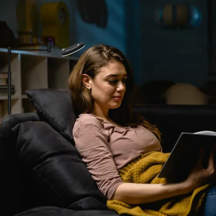 Luminaires Steinhauer Éclairage Led|Lampadaire Steinhauer Soleil LED Noir, 1 lumière