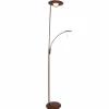 Luminaires Steinhauer Éclairage Led|Lampadaire Steinhauer Zenith LED Bronze, 2 lumières