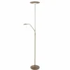 Luminaires Steinhauer Lampadaires Et Lampes Sur Pied|Lampadaire Steinhauer ZENITH LED Bronze, 2 lumières
