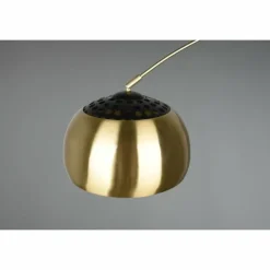 Luminaires Trio Lampadaires Et Lampes Sur Pied|Lampadaire Trio Argentina Aspect marbre, Laiton, Noir, 1 lumière