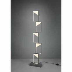 Luminaires Trio Lampadaires Et Lampes Sur Pied|Lampadaire Trio Cafu LED Anthracite, 1 lumière