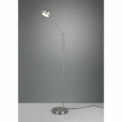Luminaires Trio Éclairage Led|Lampadaire Trio Franklin LED Nickel mat, 1 lumière