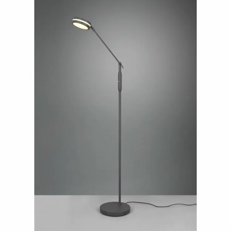 Luminaires Trio Éclairage Led|Lampadaire Trio Franklin LED Anthracite, 1 lumière
