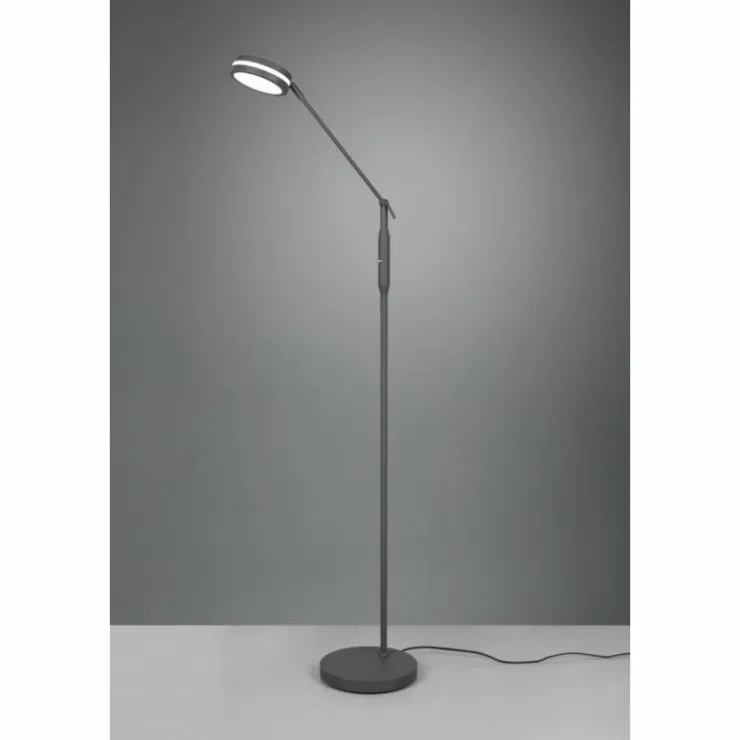 Luminaires Trio Éclairage Led|Lampadaire Trio Franklin LED Anthracite, 1 lumière