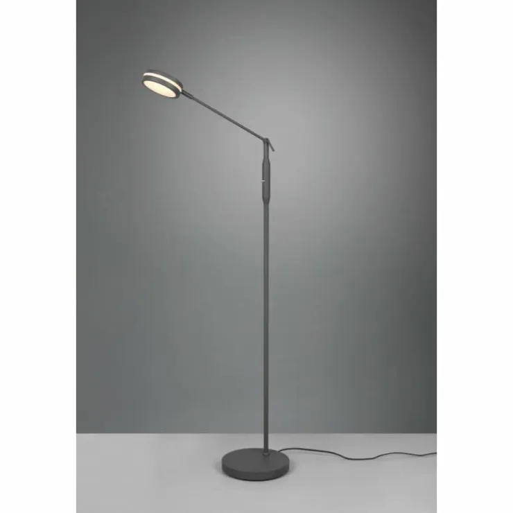 Luminaires Trio Éclairage Led|Lampadaire Trio Franklin LED Anthracite, 1 lumière