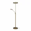 Luminaires Trio Éclairage Led|Lampadaire Trio Franklin LED Vieux laiton, 2 lumières