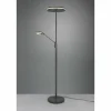 Luminaires Trio Éclairage Led|Lampadaire Trio Franklin LED Anthracite, 2 lumières