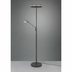 Luminaires Trio Éclairage Led|Lampadaire Trio Franklin LED Anthracite, 2 lumières