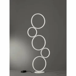Luminaires Trio Éclairage Led|Lampadaire Trio Leuchten RONDO LED Blanc, 1 lumière
