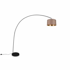 Luminaires Trio Lampadaires Et Lampes Sur Pied|Lampadaire Trio MANSUR Noir, 1 lumière
