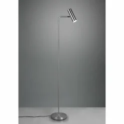 Luminaires Trio Lampadaires Et Lampes Sur Pied|Lampadaire Trio Marley Nickel mat, 1 lumière