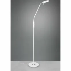 Luminaires Trio Éclairage Led|Lampadaire Trio Monza LED Blanc, 1 lumière