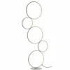 Luminaires Trio Éclairage Led|Lampadaire Trio Rondo LED Argenté, 1 lumière