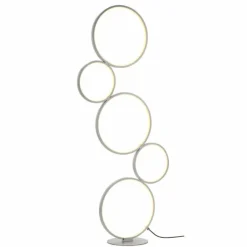 Luminaires Trio Éclairage Led|Lampadaire Trio Rondo LED Argenté, 1 lumière