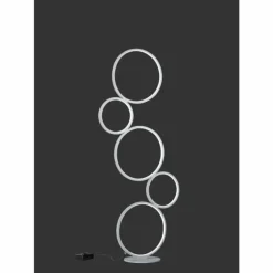 Luminaires Trio Éclairage Led|Lampadaire Trio Rondo LED Argenté, 1 lumière