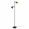 Luminaires Trio Lampadaires Et Lampes Sur Pied|Lampadaire Trio Roxie Noir, 2 lumières