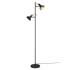 Luminaires Trio Lampadaires Et Lampes Sur Pied|Lampadaire Trio Roxie Noir, 2 lumières