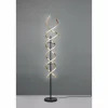 Luminaires Trio Éclairage Led|Lampadaire Trio Sequence LED Laiton, Noir, 1 lumière