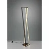 Luminaires Trio Éclairage Led|Lampadaire Trio-Leuchten Edge LED Noir, 1 lumière