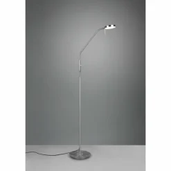 Luminaires Trio Lampadaires Et Lampes Sur Pied|Lampadaire Trio-Leuchten Monza LED Nickel mat, 1 lumière