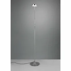 Luminaires Trio Lampadaires Et Lampes Sur Pied|Lampadaire Trio-Leuchten Monza LED Nickel mat, 1 lumière