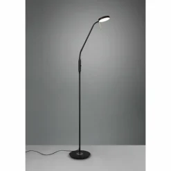 Luminaires Trio Éclairage Led|Lampadaire Trio-Leuchten Monza LED Noir, 1 lumière