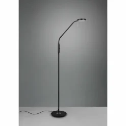 Luminaires Trio Éclairage Led|Lampadaire Trio-Leuchten Monza LED Noir, 1 lumière