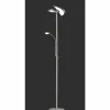 Luminaires Trio Éclairage Led|Lampadaire Trio-Leuchten Split LED Nickel mat, 1 lumière