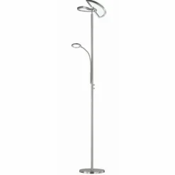 Luminaires Trio Éclairage Led|Lampadaire Trio-Leuchten Split LED Nickel mat, 1 lumière
