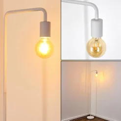 hofstein Lampadaires Et Lampes Sur Pied|Lampadaire Valocolla Blanc, 1 lumière