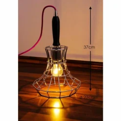 Luminaires Zava Luce Lampadaires Et Lampes Sur Pied|Lampadaire Zavaluce Lady Cage Chrome, 1 lumière