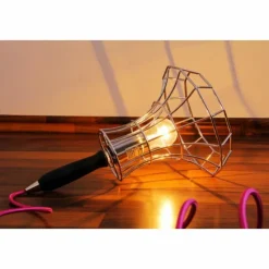 Luminaires Zava Luce Lampadaires Et Lampes Sur Pied|Lampadaire Zavaluce Lady Cage Chrome, 1 lumière