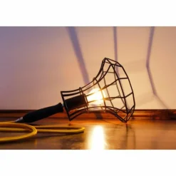 Luminaires Zava Luce Lampadaires Et Lampes Sur Pied|Lampadaire Zavaluce Lady Cage Noir, 1 lumière