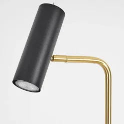 hofstein Lampadaires Et Lampes Sur Pied|Lampadaire Zuoz Laiton, Noir, 1 lumière