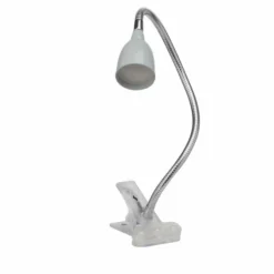 Luminaires Brilliant Éclairage Led|Lampe à clip Brilliant Anthony LED Titane, 1 lumière
