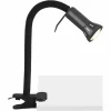 Luminaires Brilliant Lampes À Poser|Lampe à clip Brilliant Flex Noir, 1 lumière