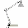Luminaires Brilliant Lampes À Poser|Lampe à clip Brilliant Hobby Titane, 1 lumière