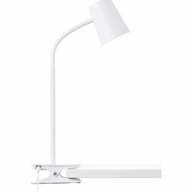 Luminaires Brilliant Éclairage Led|lampe â clipper Brilliant Adda LED Blanc, 1 lumière